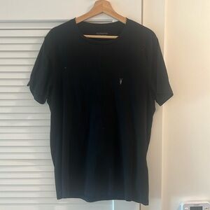 All saints black t shirt